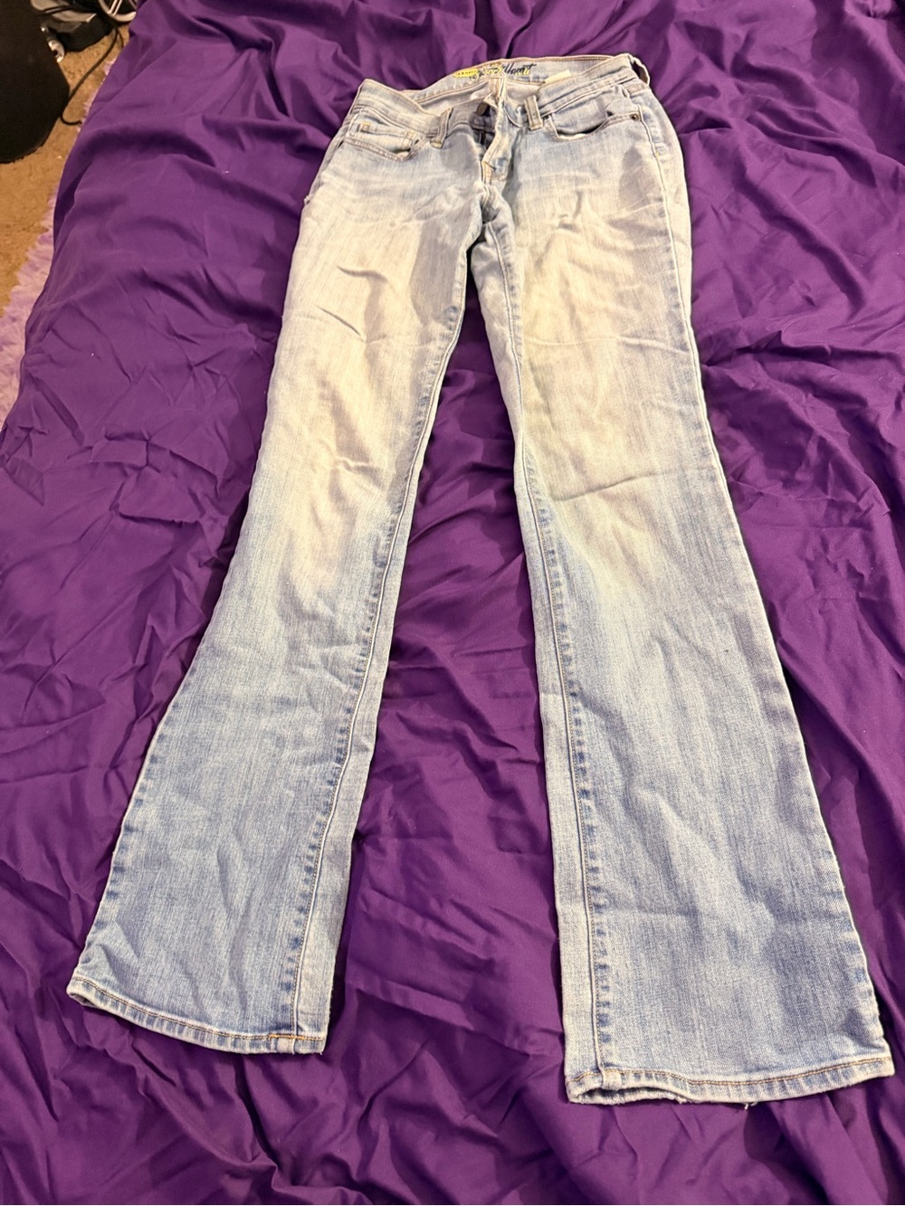 Old Navy Light Blue Flare Jeans